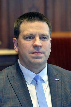 Speaker of the Estonian Parliament Juri Ratas in Hungary, Budapest - 12 Nov 2021