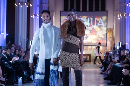 Fernando Montano launches sustainable fashion label at St John's Church, London, UK - 13 Nov 2021