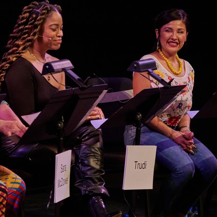 Live Read of LA Story at The Wallis Annenberg Center for the Performing Arts, Los Angeles, California, USA - 13 Nov 2021