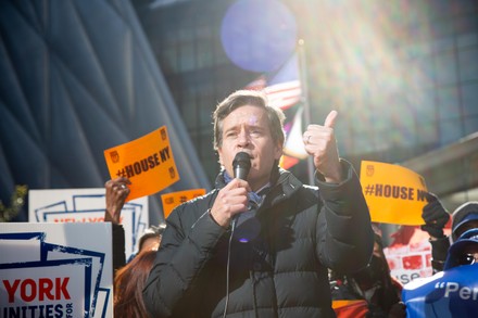 Housing rights activists launch House NY campaign in New York, US - 16 Nov 2021