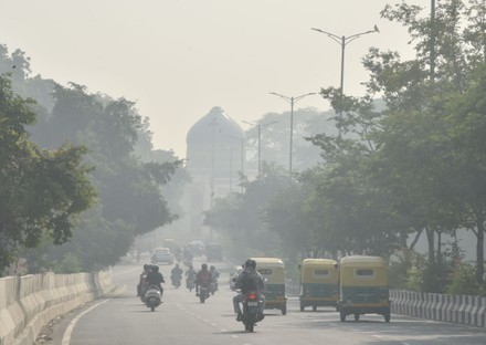 Smog Chokes Delhi-NCR As Air Pollution Levels Soar, New Delhi, India - 17 Nov 2021