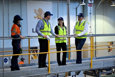Australian Prime Minister Scott Morrison visit to the Tooheys Brewery in Sydney, Australia - 18 Nov 2021