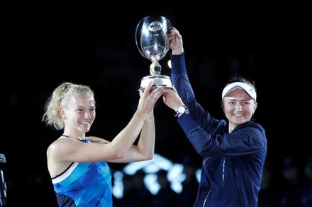 Akron WTA Finals tennis tournament in Guadalajara, Mexico - 17 Jun 2021 ...