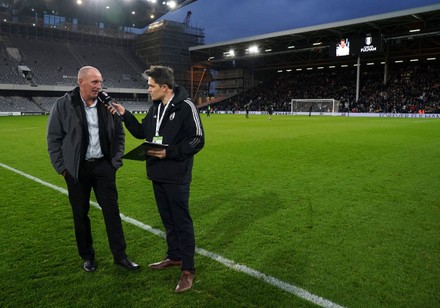 Close up of a Fulham scarf with 'EFL Championship 2021/22' embroiled on it  before the Sky Bet Championship match at Craven Cottage, London. Picture  date: Monday May 2, 2022 Stock Photo - Alamy