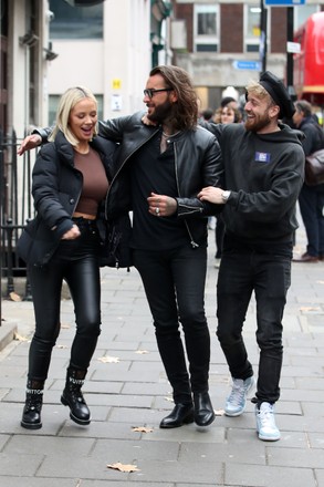 Exclusive - 'Pete and Sam's Reality News' TV show filming, London, UK - 19 Nov 2021