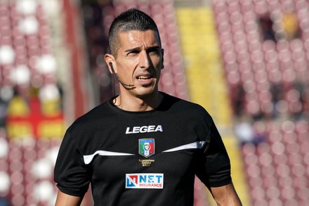 Livio Marinelli Referee During Serie B Editorial Stock Photo - Stock ...