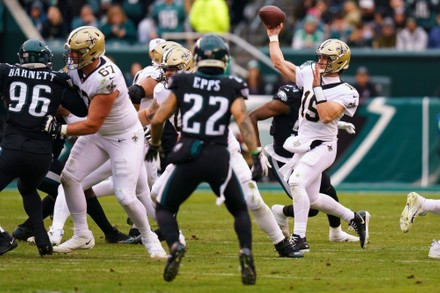 Philadelphia Eagles' DeVonta Smith plays during an NFL football game,  Sunday, Dec. 4, 2022, in Philadelphia. (AP Photo/Matt Slocum Stock Photo -  Alamy