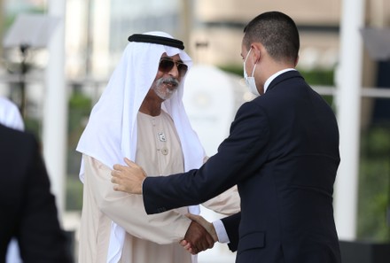 Italian Foreign Minister Luigi Di Maio visits the EXPO 2020 in Dubai, United Arab Emirates - 24 Nov 2021