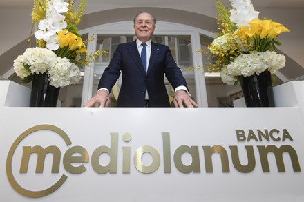 Inauguration of the new Banca Mediolanum headquarters in Rome, Italy - 15 Apr 2019