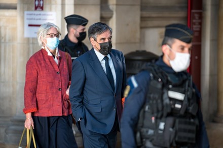 Francois Fillon and Penelope Fillon trial in the case of suspected fictitious employment, Paris, France - 24 Nov 2021