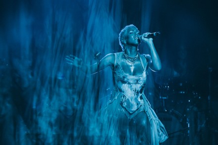 Poppy Ajudha in concert at EartH, London, UK - 21 Nov 2021