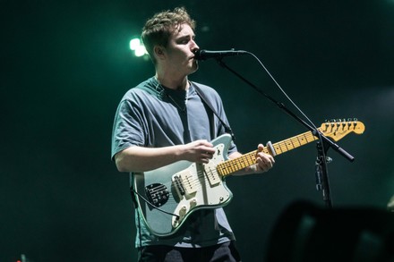 Sam Fender On Stage Leeds Arena Editorial Stock Photo - Stock Image 