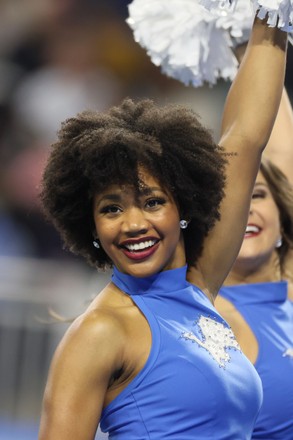 Detroit Cheerleaders Perform After First Quarter Editorial Stock Photo -  Stock Image