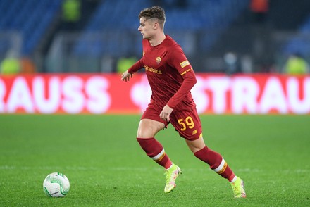 Nicola Zalewski Roma During Uefa Conference Editorial Stock Photo ...