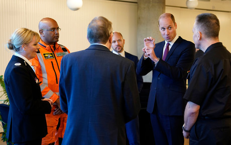 Prince William launches 'Blue Light Together', London, UK - 25 Nov 2021