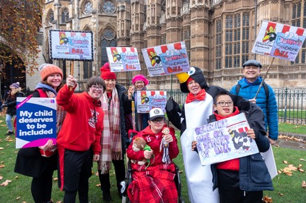Support for Down Syndrome Bill in London, UK - 26 Nov 2021