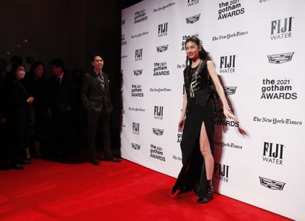 Hoyeon Jung Arrives On Red Carpet Editorial Stock Photo - Stock Image