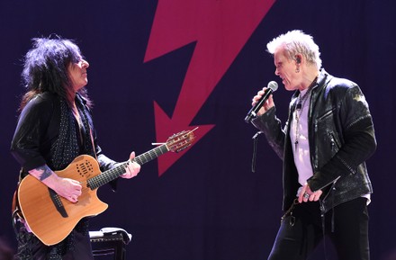 Billy Idol and Steve Stevens in concert, Acoustic Show at The Ryman, Nashville, Tennessee, USA - 29 Nov 2021