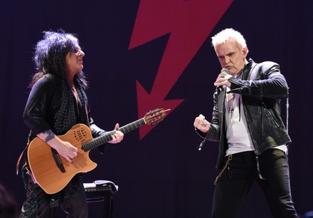 Billy Idol and Steve Stevens in concert, Acoustic Show at The Ryman, Nashville, Tennessee, USA - 29 Nov 2021