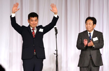 Kenta Izumi is elected as the leader of Japan's main opposition Constitutional Democratic Party of Japan, Tokyo, Japan - 30 Nov 2021