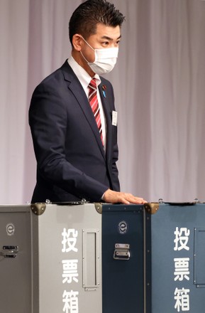 Kenta Izumi is elected as the leader of Japan's main opposition Constitutional Democratic Party of Japan, Tokyo, Japan - 30 Nov 2021