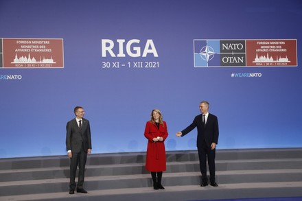 NATO Foreign Ministers meeting in Riga, Latvia - 30 Nov 2021