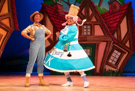 Jacka and the Beanstalk. Pantomime performed at the Hackney Empire Theatre, London, UK - 30 Nov 2021