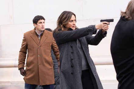 'Law and Order SVU' on set filming, New York, USA - 30 Nov 2021