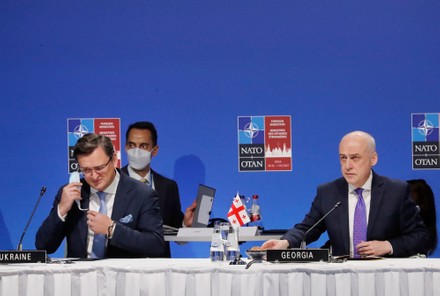 Meeting of NATO Ministers of Foreign Affairs in Riga, Latvia - 01 Dec 2021