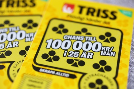 Triss Lottery Svenska Spel Editorial Stock Photo - Stock Image ...