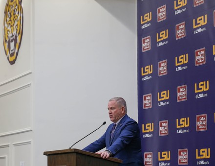 NCAA Football New LSU Football Coach Brian Kelly's Press Conference, Baton Rouge, USA - 01 Dec 2021