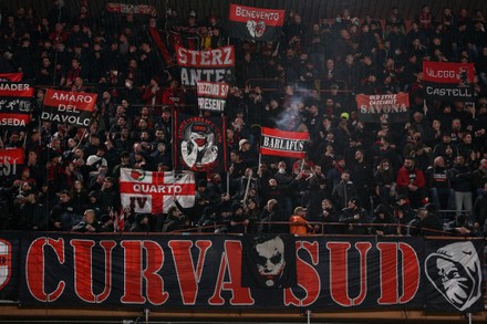 Ac Milan Curva Sud Supporters Editorial Stock Photo - Stock Image