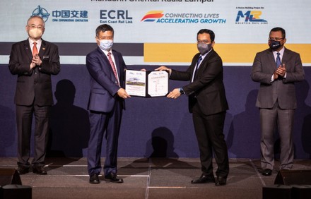 Malaysia East Coast Rail Link (ECRL) project, Kuala Lumpur - 02 Dec 2021