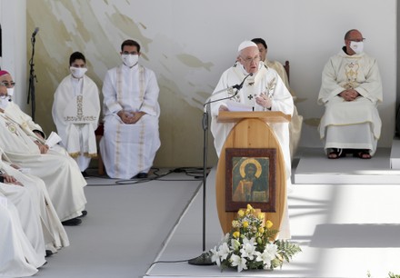Pope Francis in Nicosia, Cyprus - 03 Dec 2021