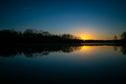 Sunrise At Miami Whitewater Forest In Cincinnati, OHIO USA, United ...