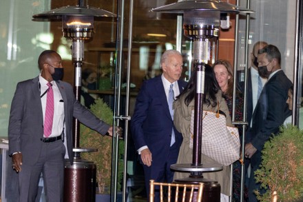 President Joe Biden leaves Dinner, Washington, District of Columbia, USA - 03 Dec 2021