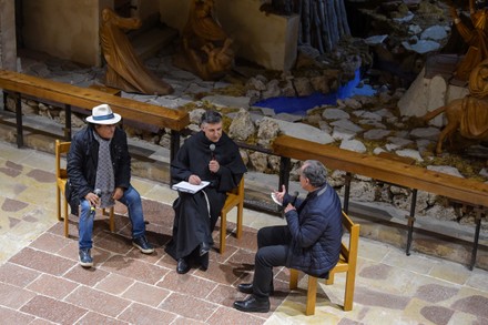 Al Bano Carrisi At The Greccio Sanctuary, Italy - 04 Dec 2021