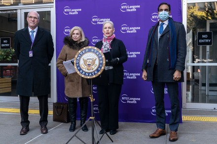 U.S. Senator Kirsten Gillibrand pushes for creation of pandemic response centers, New York, United States - 05 Dec 2021