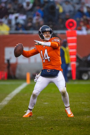 December 05, 2021: Chicago, Illinois, U.S. - Bears #32 David Montgomery in  action during the NFL Game between the Arizona Cardinals and Chicago Bears  at Soldier Field in Chicago, IL. Photographer: Mike