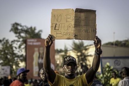 Protest against presidential election results in Banjul, Gambia - 06 Dec 2021