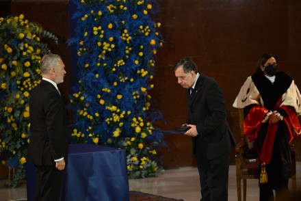 Award ceremony of the medal and Nobel Prize 2021 diploma for professor Giorgio Parisi, Rome, Italy - 06 Dec 2021