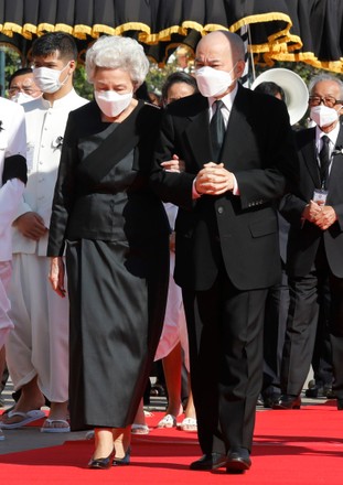 Prince Norodom Ranariddh funeral ceremony in Phnom Penh, Cambodia - 08 Dec 2021