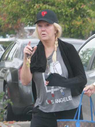 Exclusive Heather Locklear Ditches Her Engagement Editorial Stock Photo
