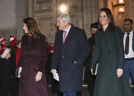 The Duke and Duchess of Cambridge and Members of the Royal Family, at Christmas community carol service, Westminster Abbey, London, UK  - 08 Dec 2021