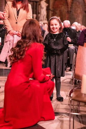 Catherine Duchess of Cambridge hosts a Christmas carol service at Westminster Abbey, London, UK - 08 Dec 2021