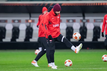 Soccer. FC Spartak Moscow training session