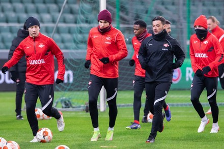 Soccer. FC Spartak Moscow training session