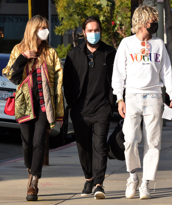 Heidi Klum and Tom Kaulitz out shopping in West Hollywood, Los Angeles, California, USA - 08 Dec 2021