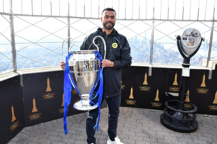 Ashley Cole at the Empire State Building, New York, USA - 09 Dec 2021