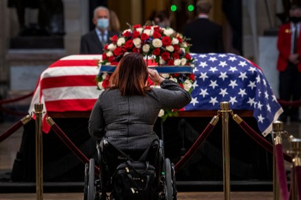 Former United States Senator Bob Dole (Republican of Kansas) lies in state at the US Capitol, Washington, District of Columbia, USA - 09 Dec 2021